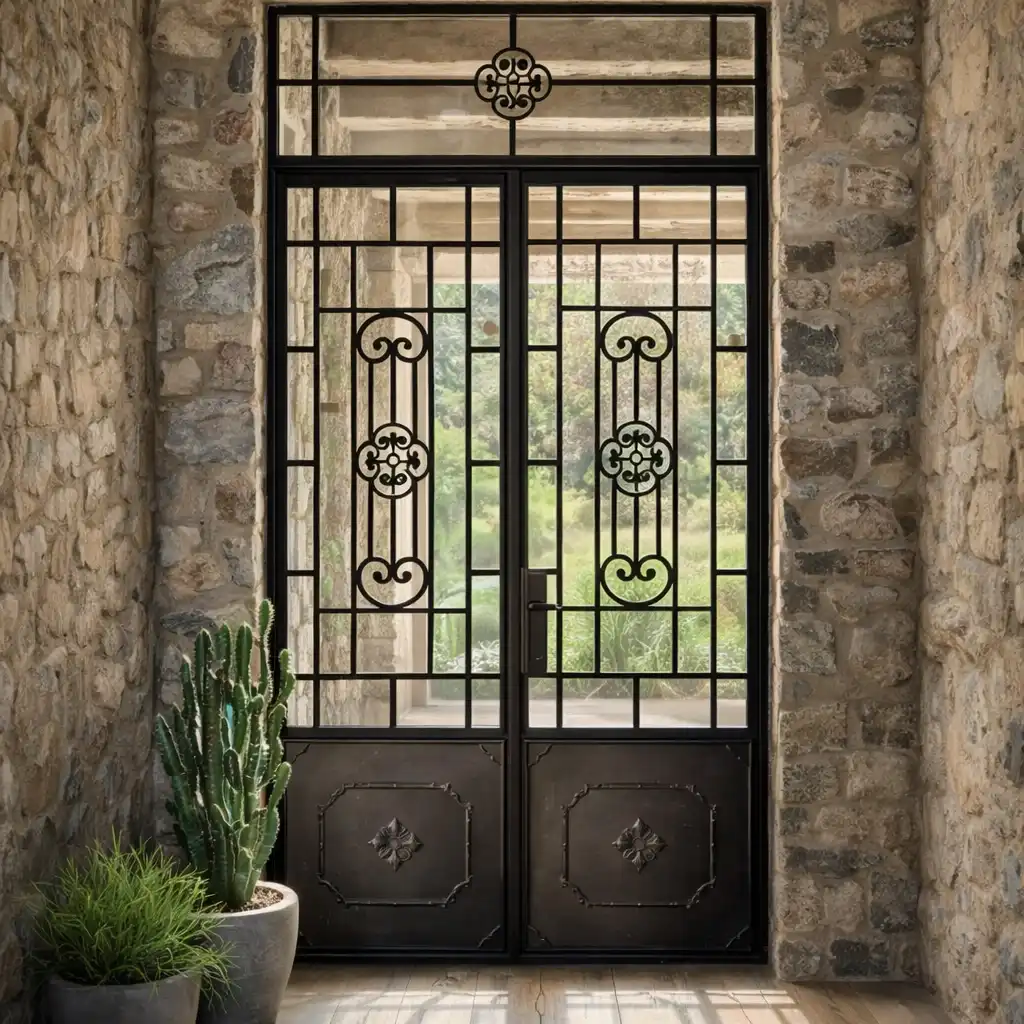 Puertas de hierro